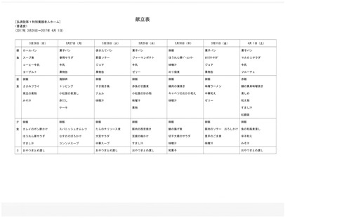 2017年3月26日から2017年4月1日まで