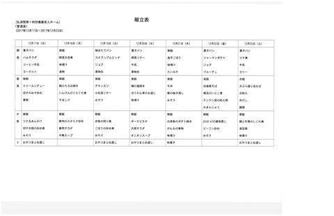 2017年12月17日から2017年12月23日まで