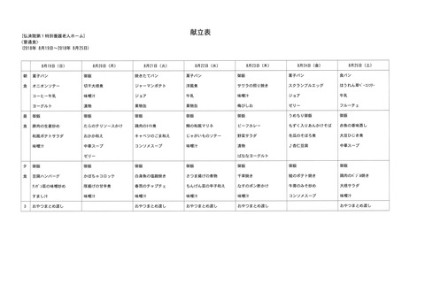 2018年8月19日から2018年8月25日まで