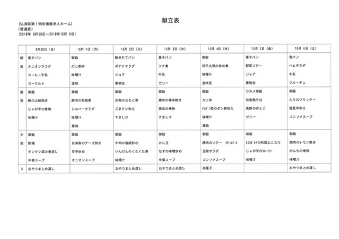 2018年9月30日から2018年10月6日まで