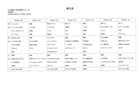 2018年12月23日から2018年12月22日まで