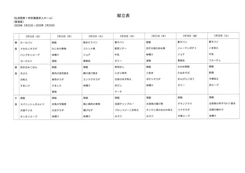 2020年2月23日から2020年2月29日まで