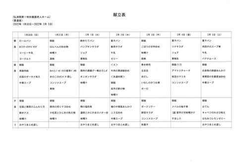 2022年1月30日から2022年2月5日まで